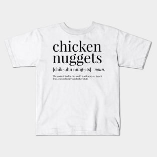 Chicken Nuggets Definition Kids T-Shirt